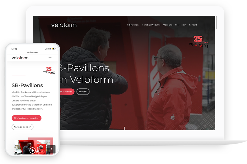 Website von Veloform öffnen